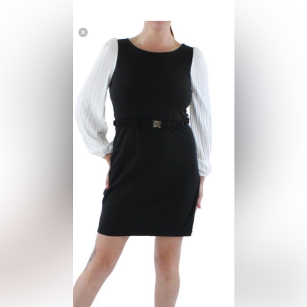 NWT DKNY Belted Sheath Dress Size 14
